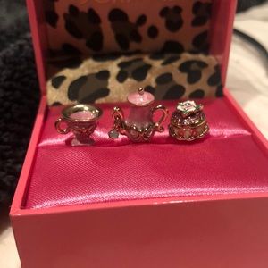 Betsy Johnson tea set ring worn like 2 times when I was in my girly era